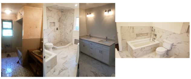 Bathroom renovation